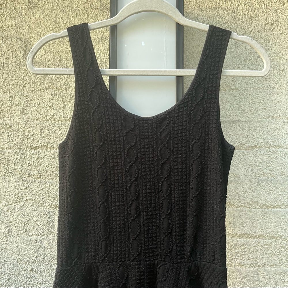 Anthropologie Black Cocktail Dress